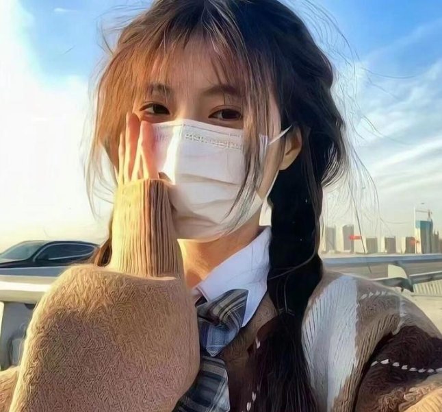 在窗边